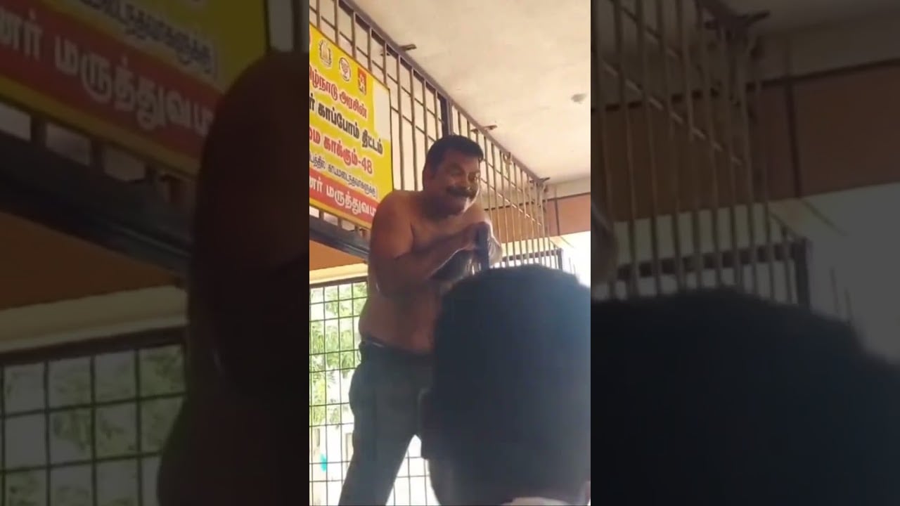 சிவகங்கை மாவட்டத்தில் குரங்கு கடித்து சிகிச்சை பெற்று வந்தவர் திடீரென குரங்கு போன்று செய்த செயல்!