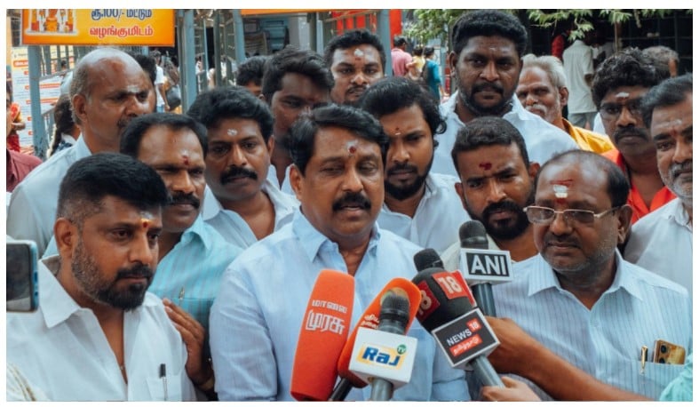 Nainar Nagendran says dmk fear 2026 election