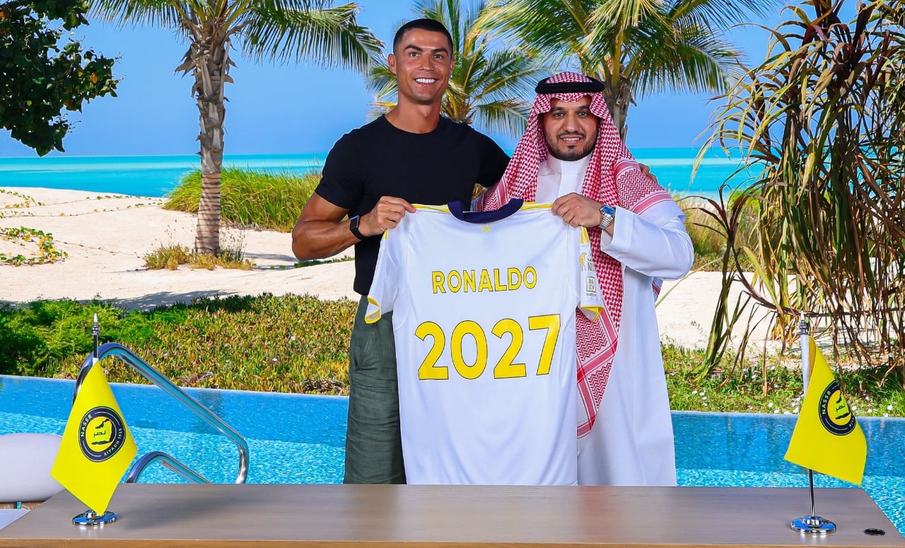 alnasar extended bond with ronaldo huge amount