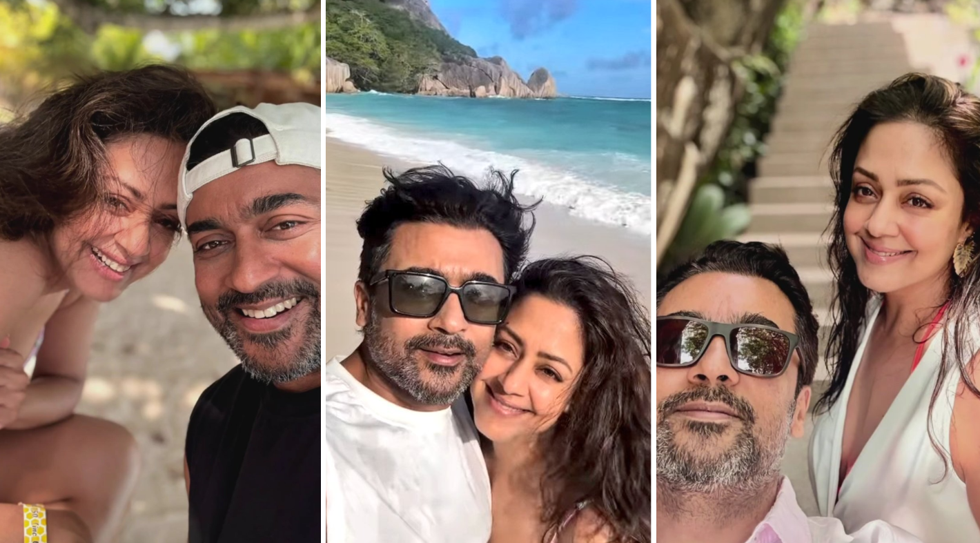 Suriya Jyothika romantic trip in Seychelles