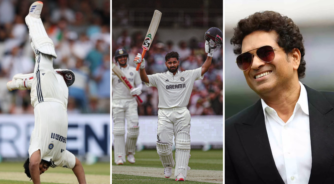 sachin lauds rishab pant 7th test century in eng