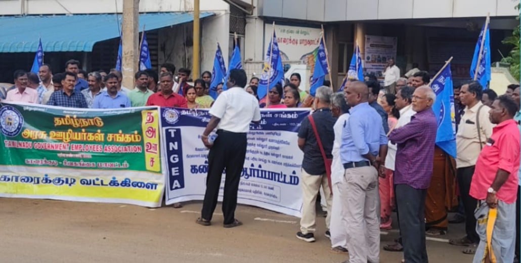 Attack on Karaikudi Tamil College office assistant