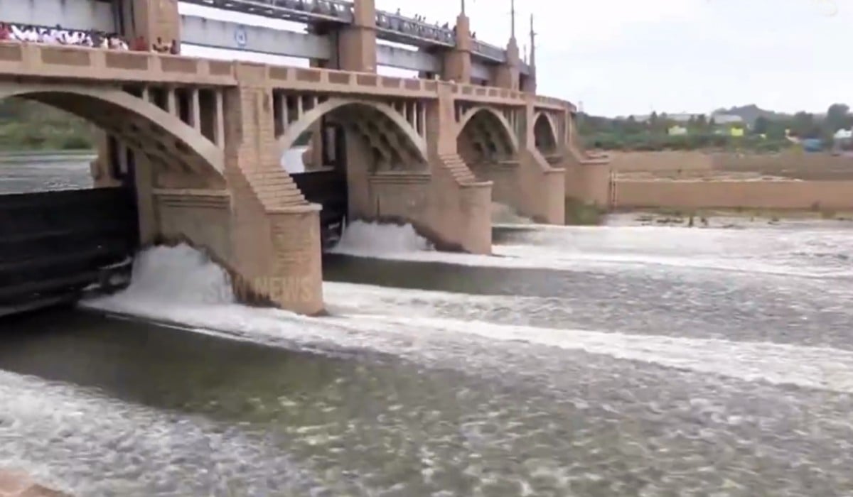 mettur dam overflowing in june after 67 years
