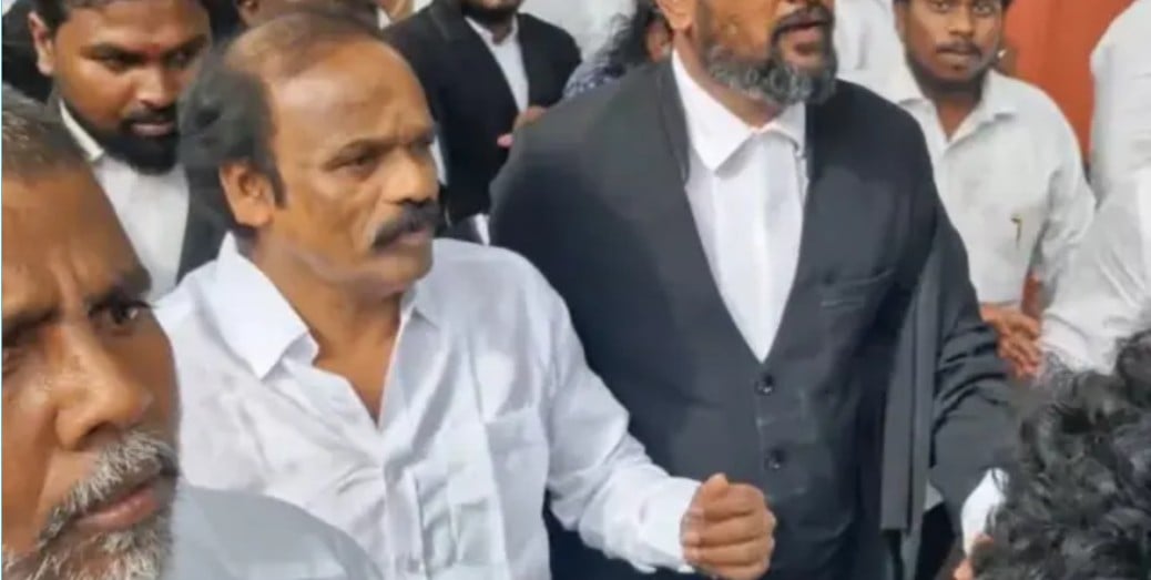 Is Poovai Jaganmoorthy being arrested