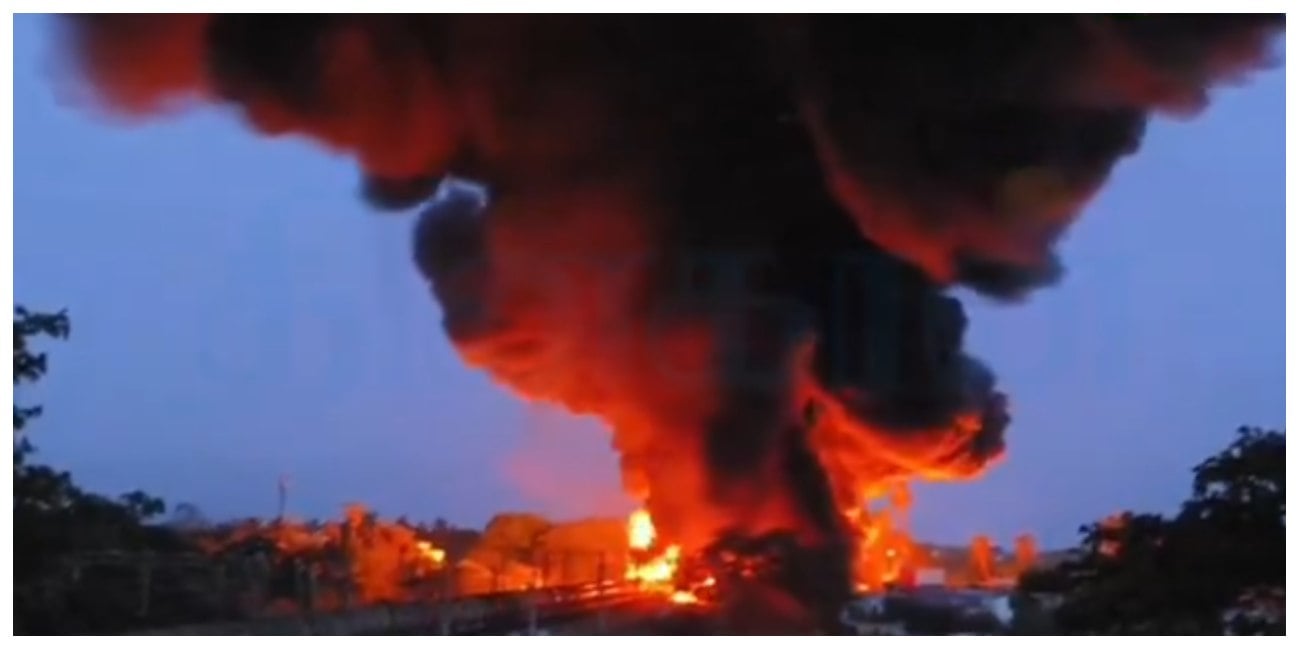 Thiruvallur Goods Train Fire
