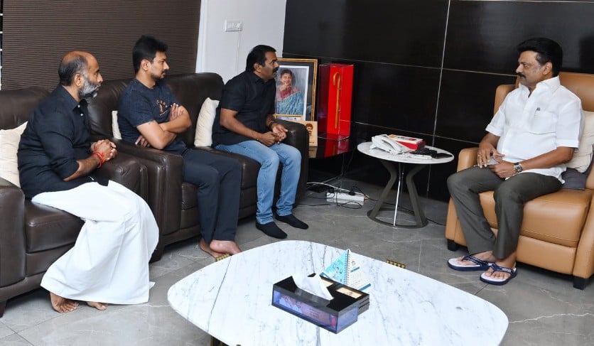 seeman met mkstalin to convey his condolences