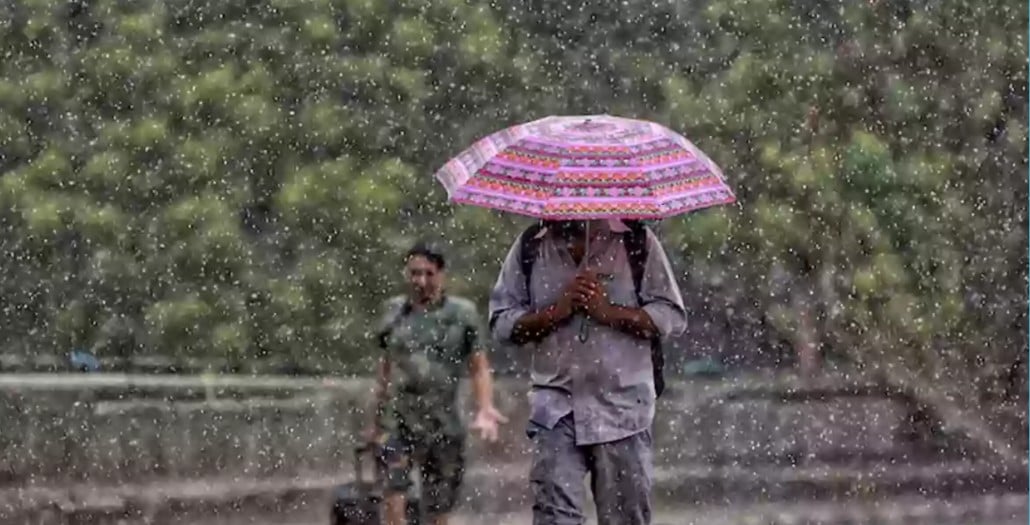 Heavy rain for 7 days