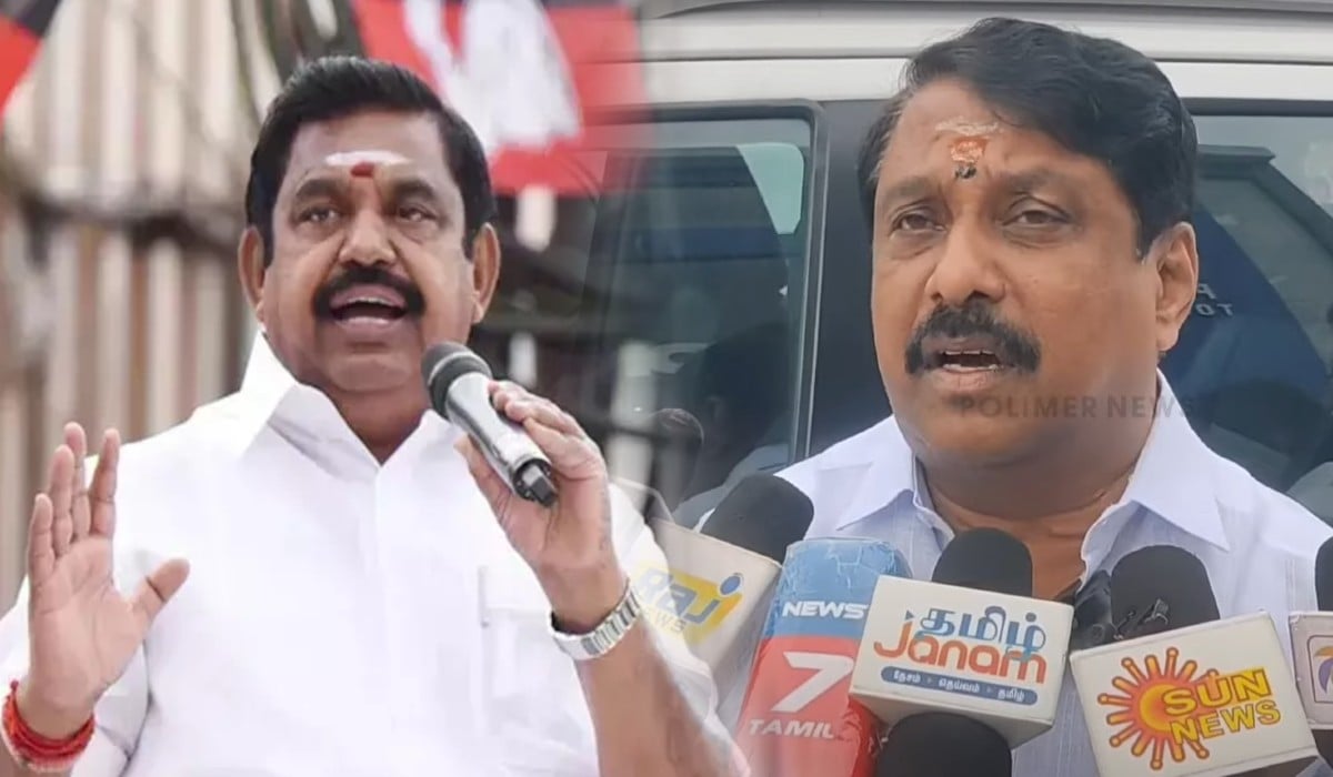 bjp nainar response over eps speech on alliance
