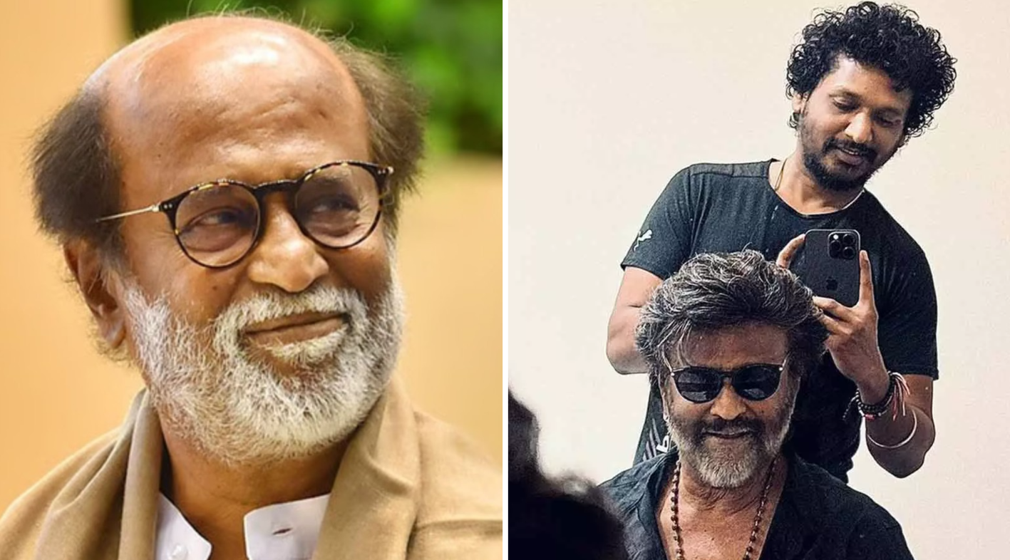 rajinikanth bald story goes viral ahead of coolie