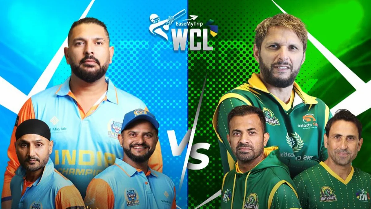 wcl india pakistan legends match cancelled today