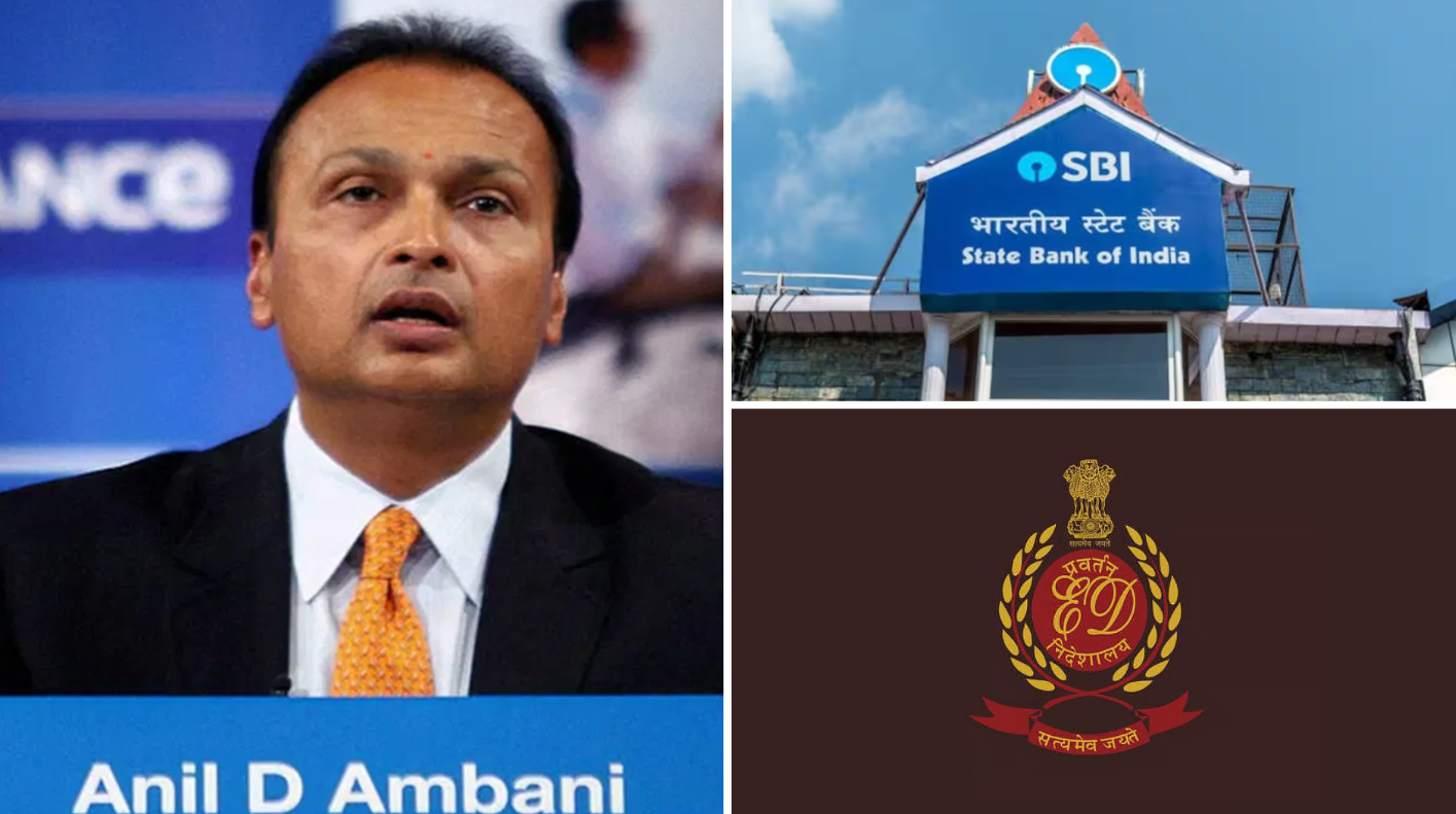 ED raids 40 places owned by Anil Ambani!