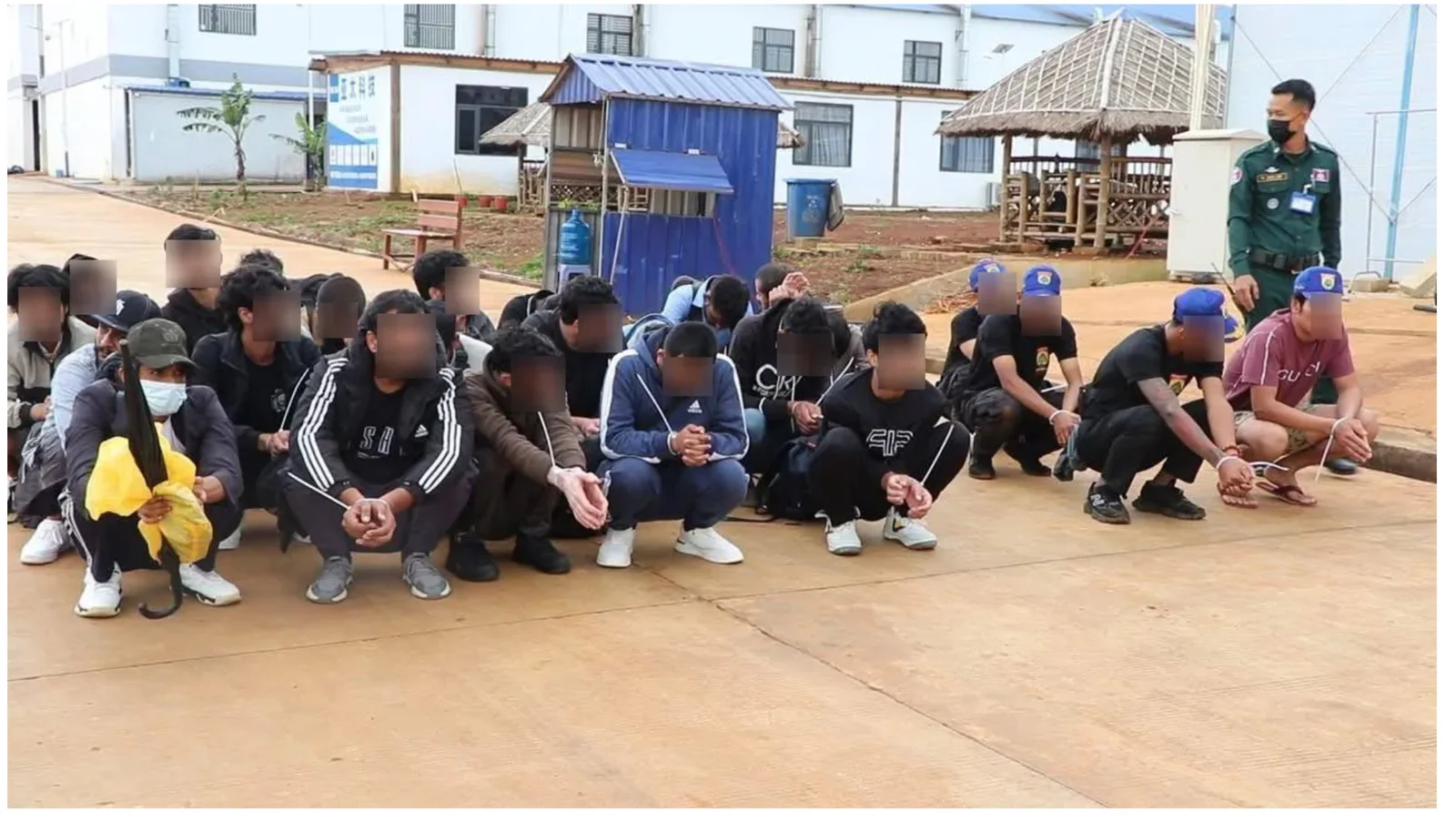 105 indians arrested in kambodia for cyber crime