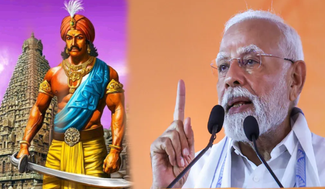Grand statues for Rajarajan and Rajendra Cholas: pm modi