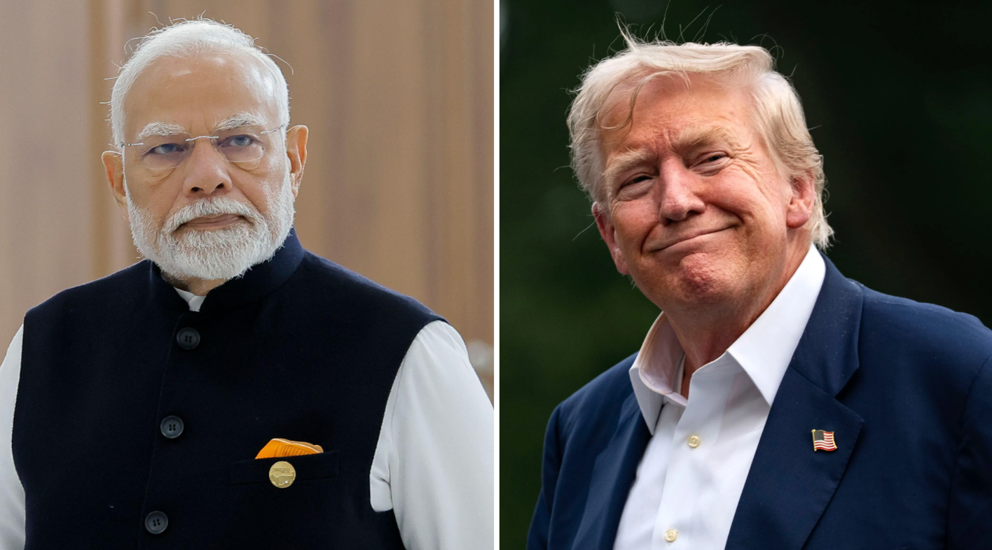 trump announced 25% tax on india