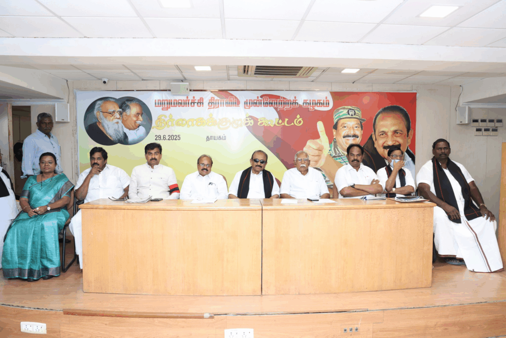 Link with DMK Vaiko warns Mallai Sathya