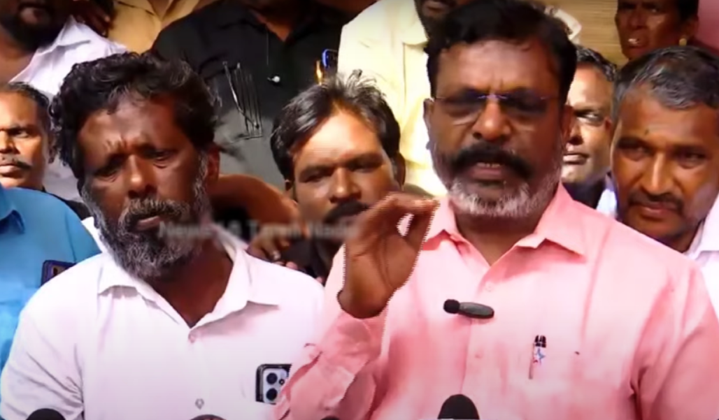 Thiruma alleges kavin caste honor killing
