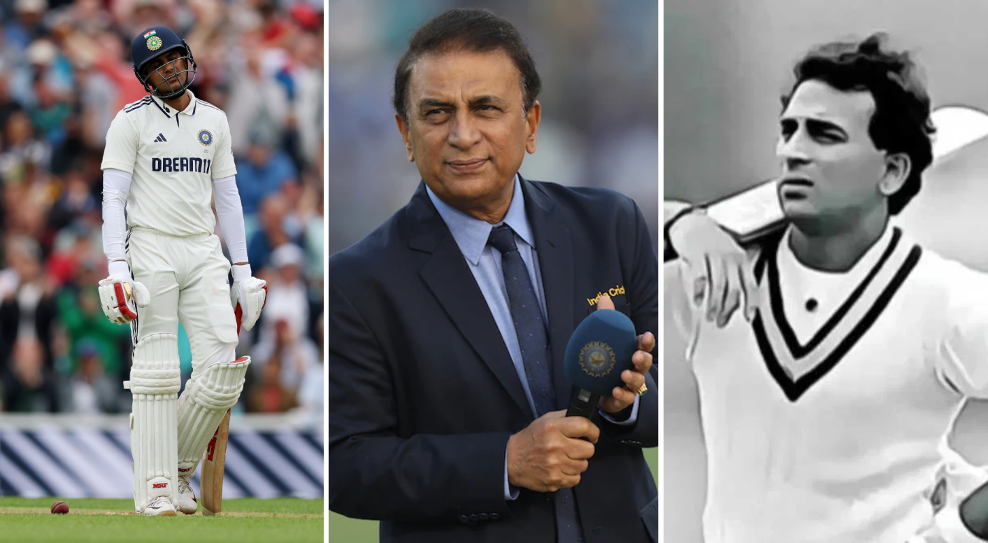 Gavaskar's 54-year-old record escaped by Gill's wrong decision