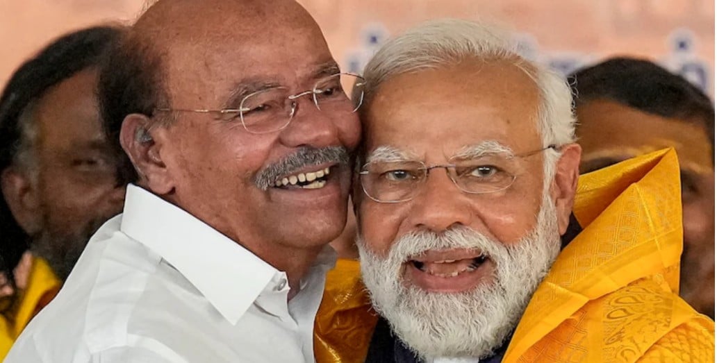 Modi wished Ramdoss a belated birthday