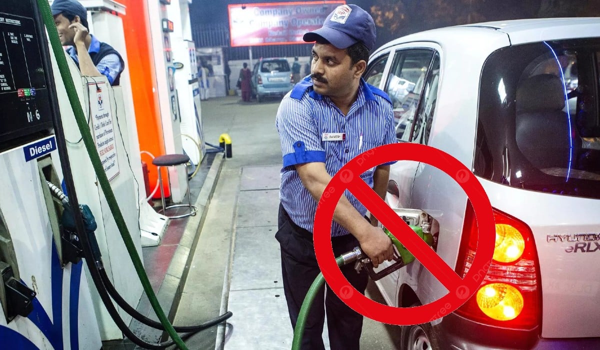 No petrol, Diesel for old vehicles in capital