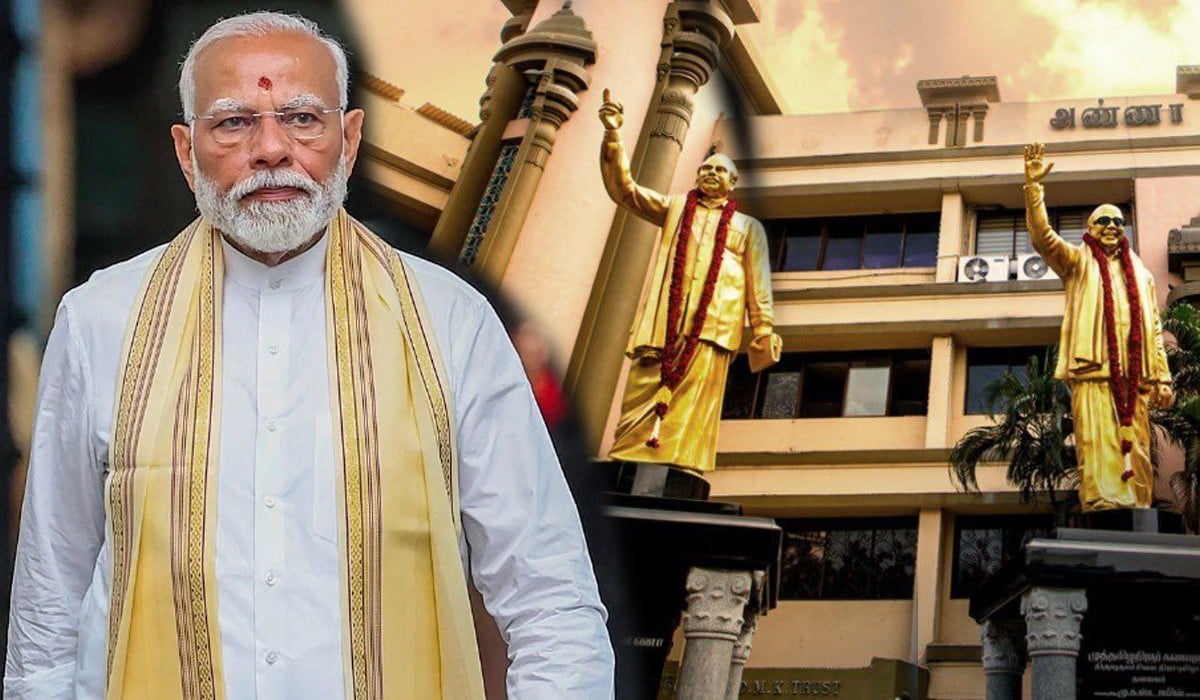 dmk released keezhadi video ahead of modi visit