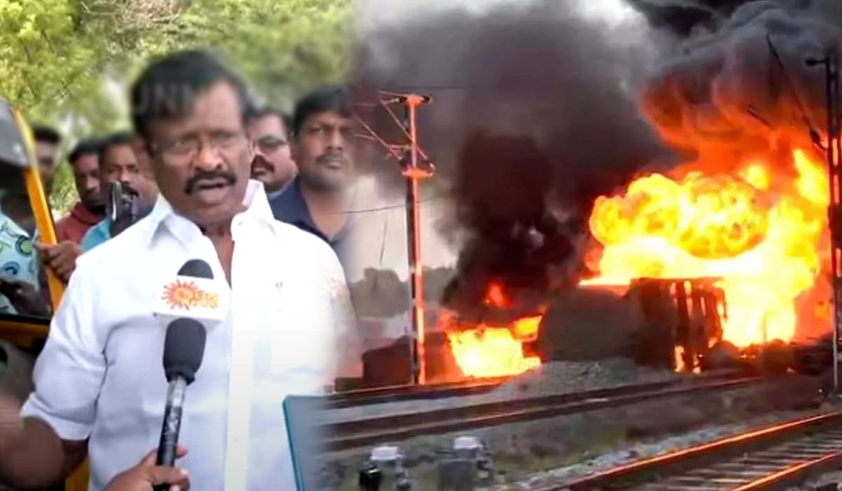 minister nasar on good train fire accident
