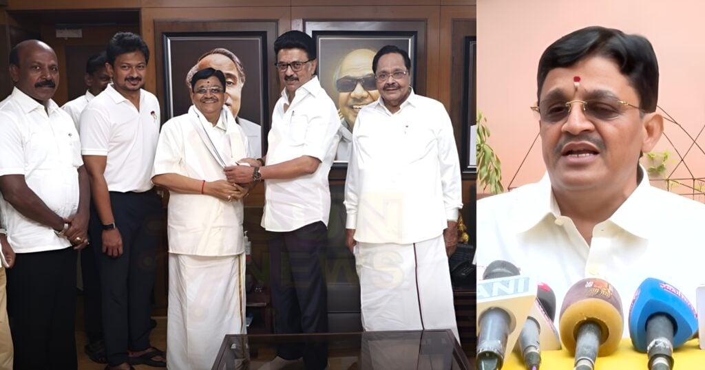 Reason why former AIADMK MP Maithreyan joined DMK