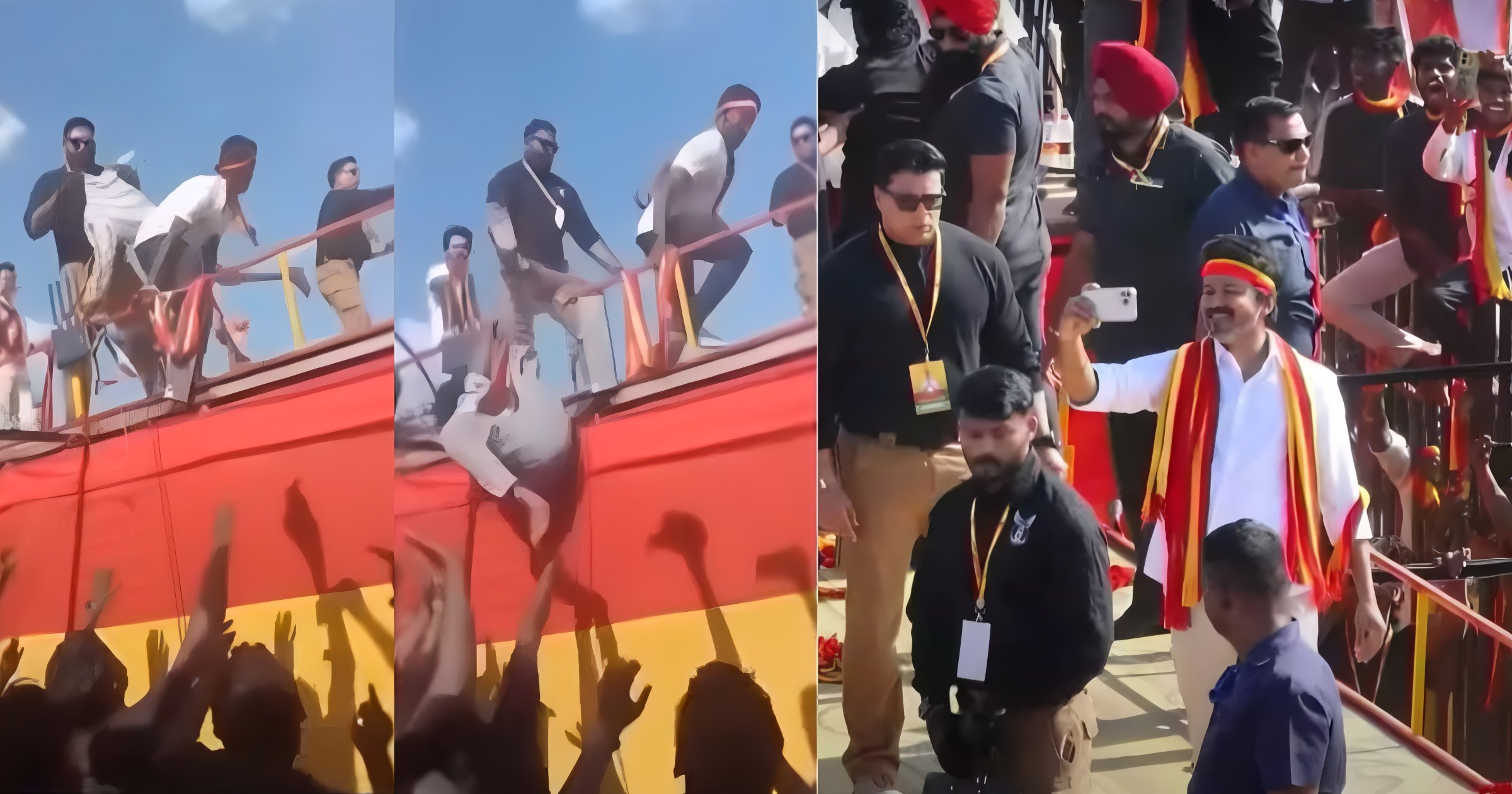 Vijay releases selfie video from TVK conference