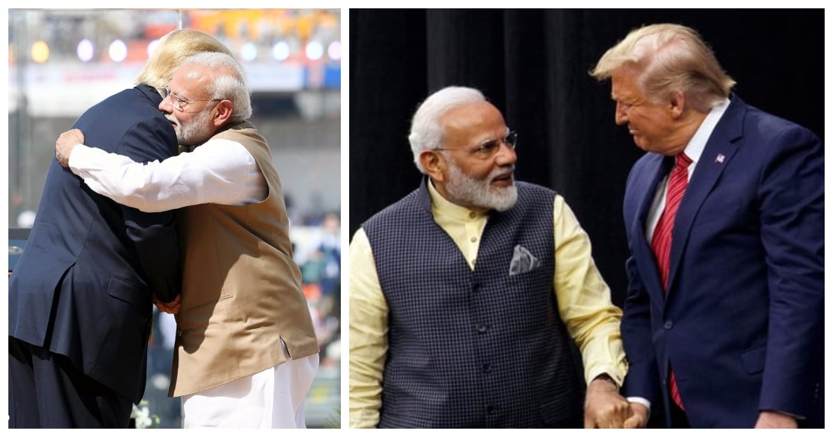 Modi Trump Us India New