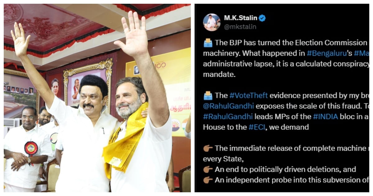 Rahul Stalin Vote Fraud
