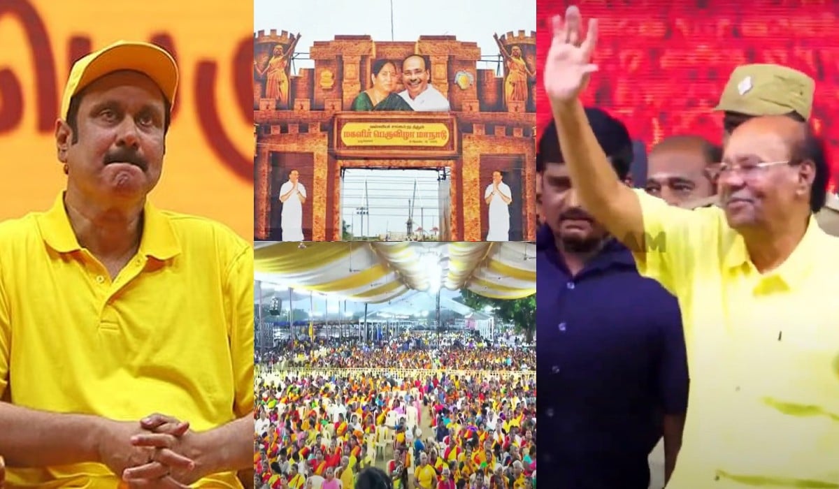 anbumani worried after poombuhar Magalir Maanadu