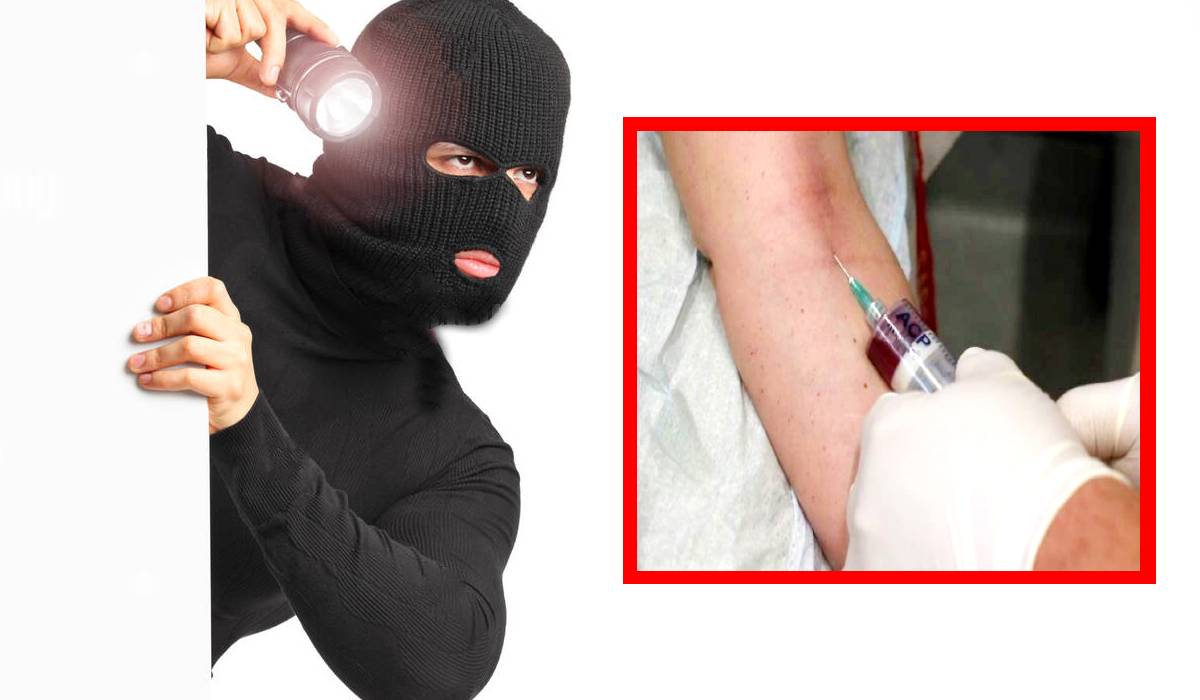 A cruel man sucked blood to relaxation in china