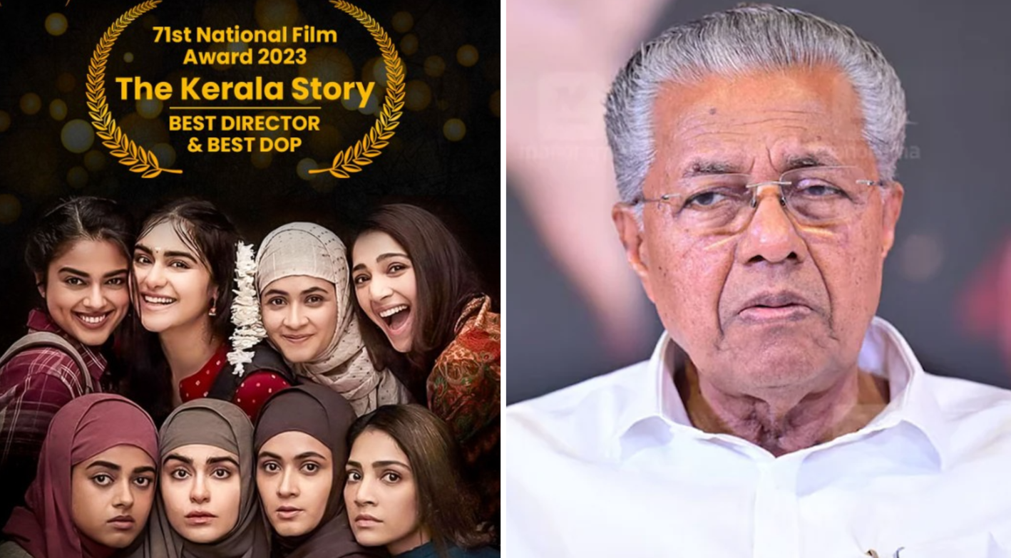 Pinarayi Vijayan condemned 2 national award for 'The Kerala Story'