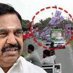 VIDEO: Edappadi just escapes from accident at sengam
