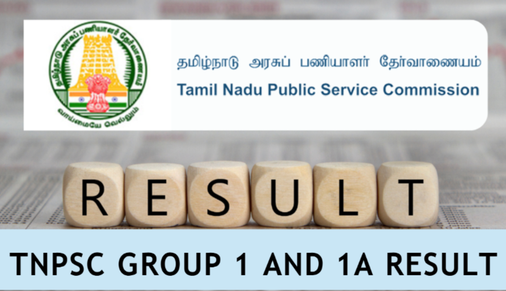tnpsc Group1 & 1A Preliminary Exam result released