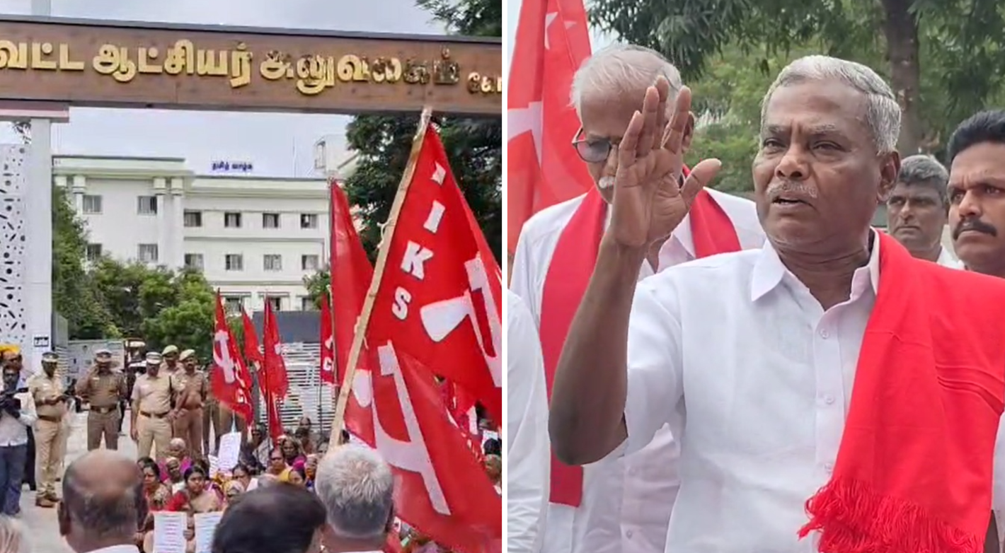 farmers without paying compensation for 45 years - Pe. Shanmugam