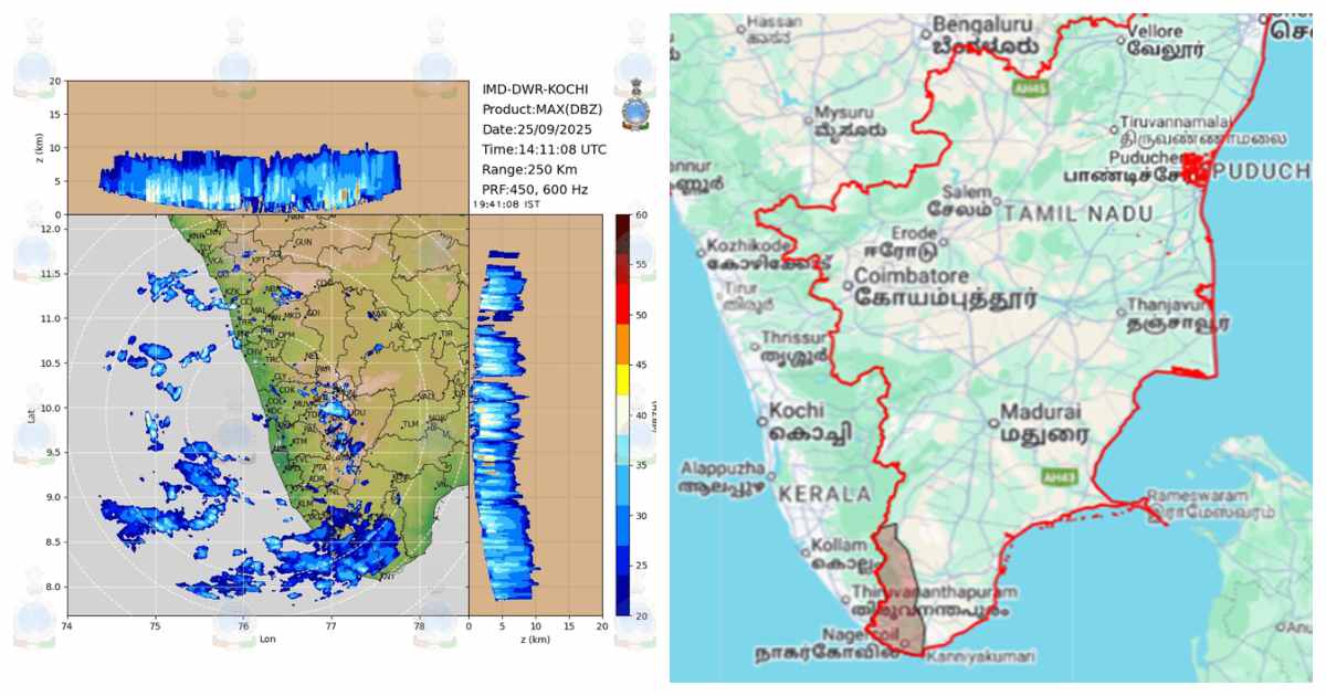 Kanyakumari Rain