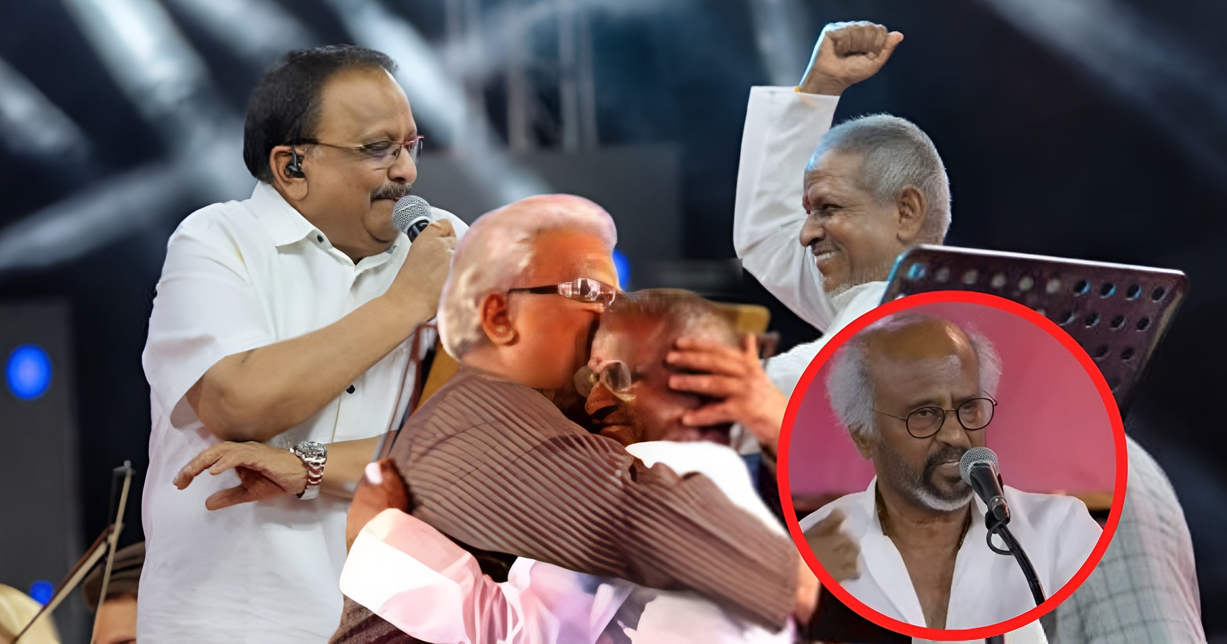 Rajini said Ilayaraja shed tears for his friend