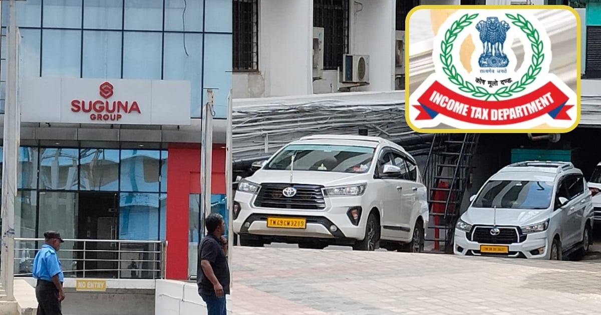 Income Tax Department raids Suguna Foods company