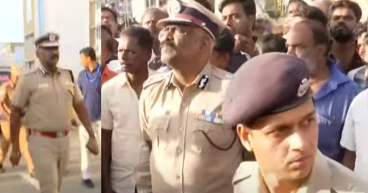ADGP Davidson Devasirvadham Survey in Karur