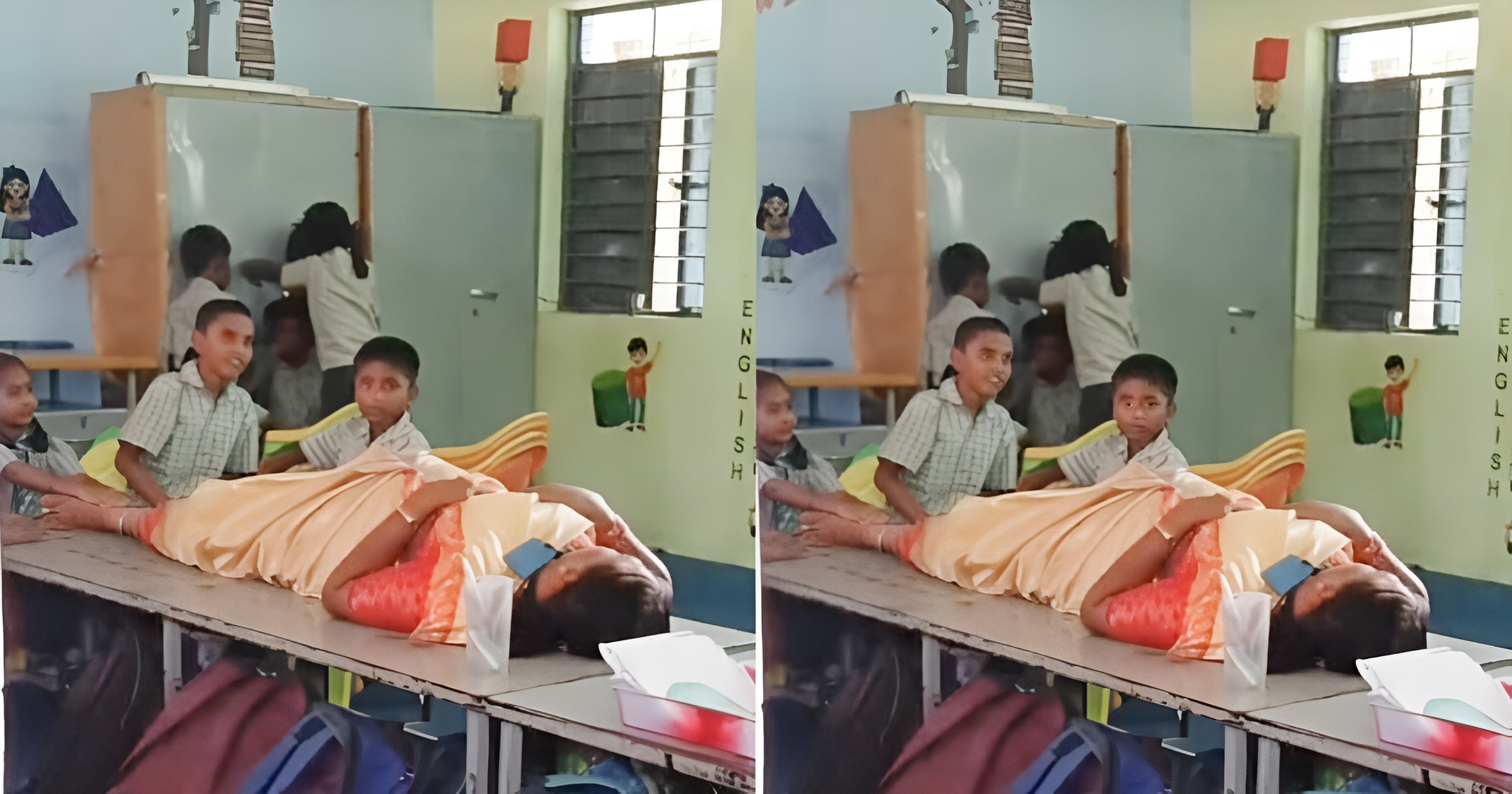 Government school teacher suspended