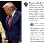 Modi Trump