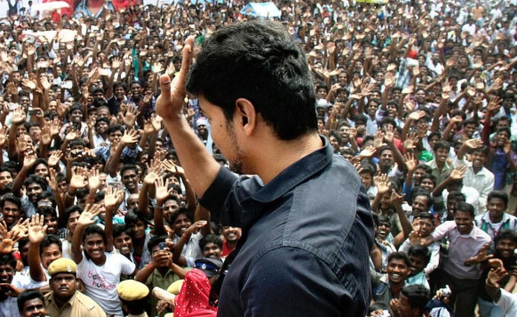 Will the crowd that comes to watch Vijay movies come to vote?