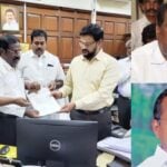 background of pmk GK Mani Arul assembly post hanging