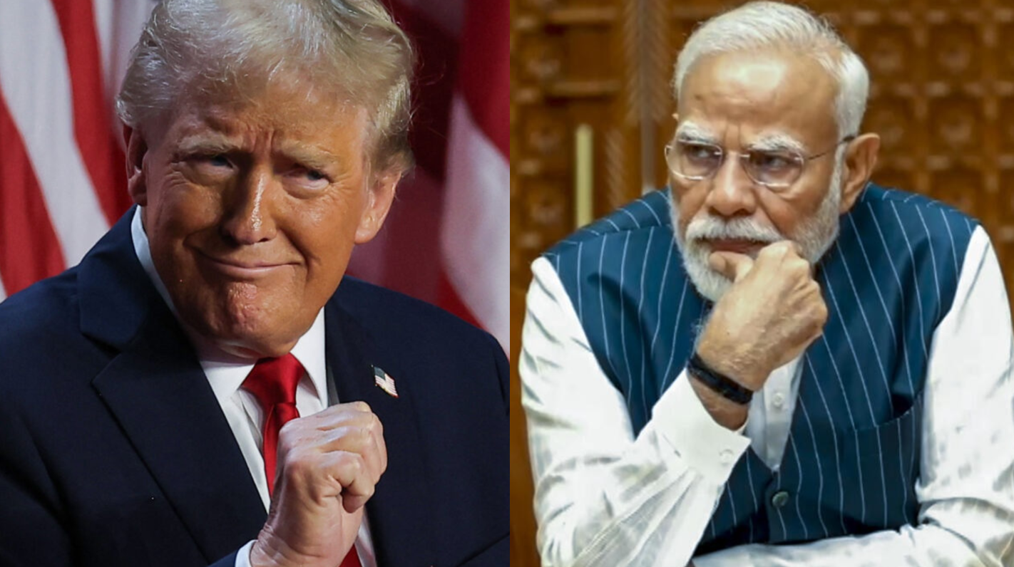 pm modi reaction on trump speech