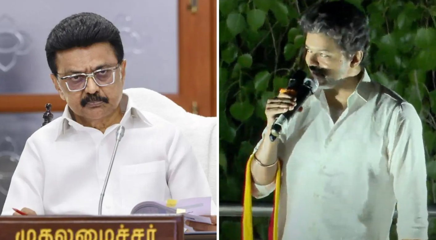 All you are releasing today is a reel, my dear CM sir - Vijay