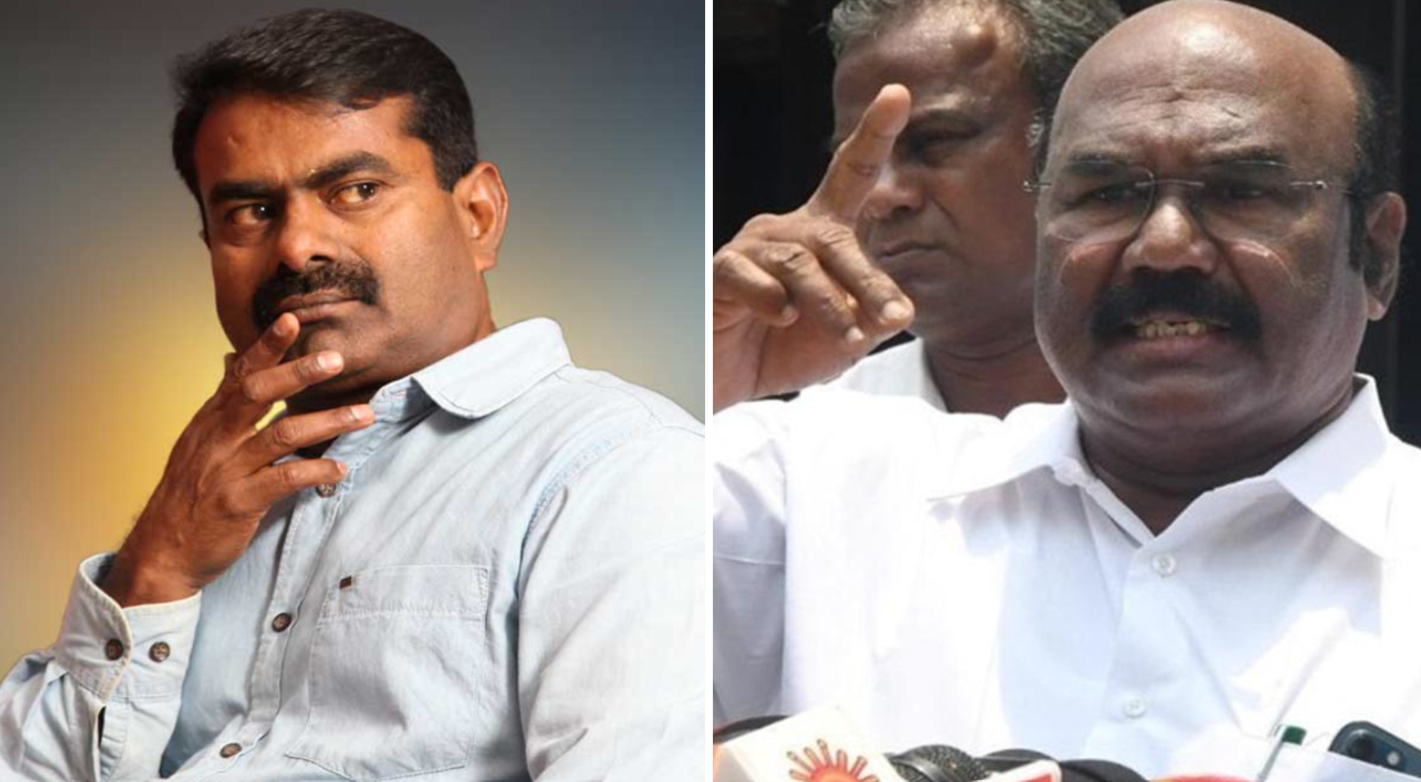 jeyakumar attack seeman for his low speech on mgr