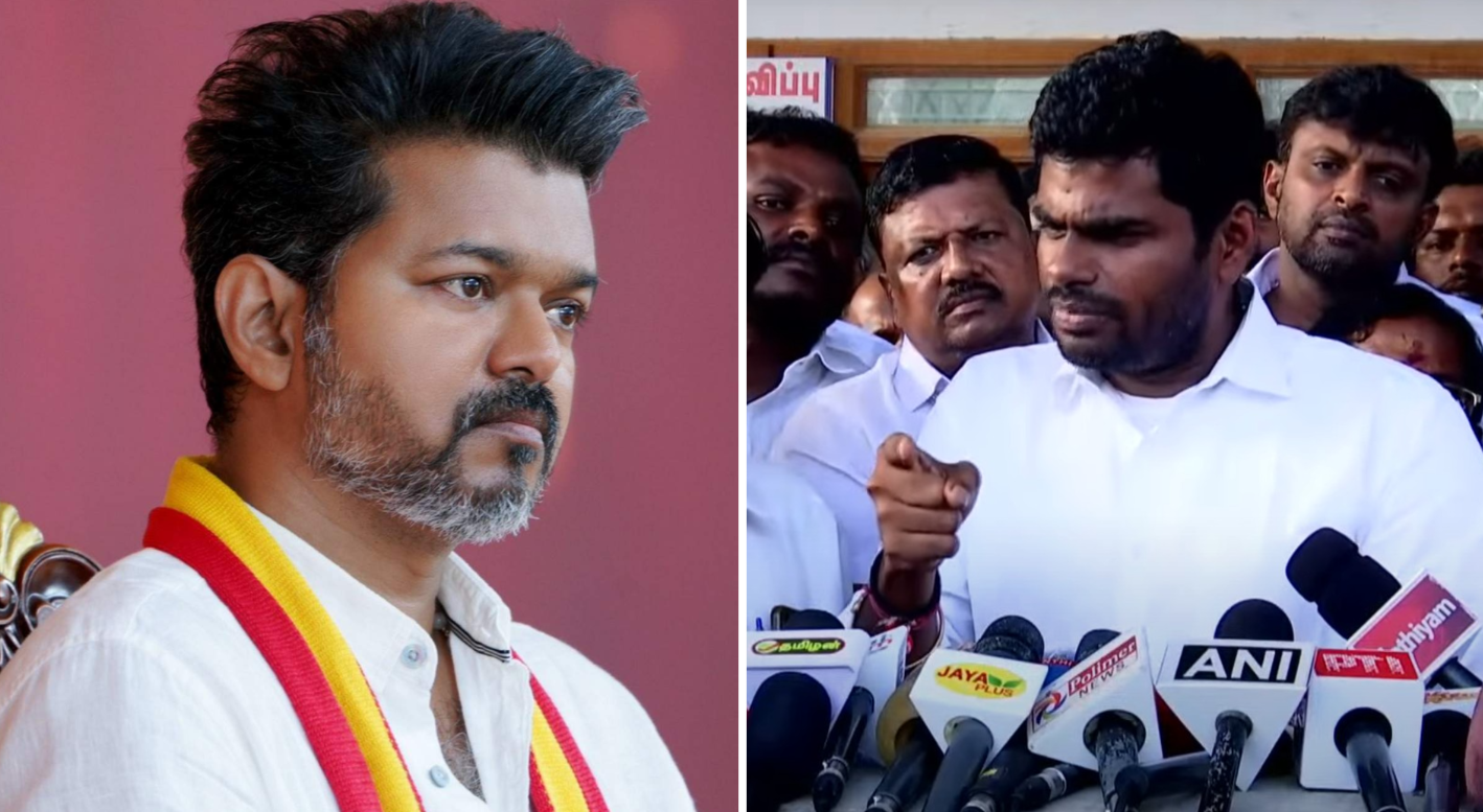 vijay is not the first accused in karur: annamalai