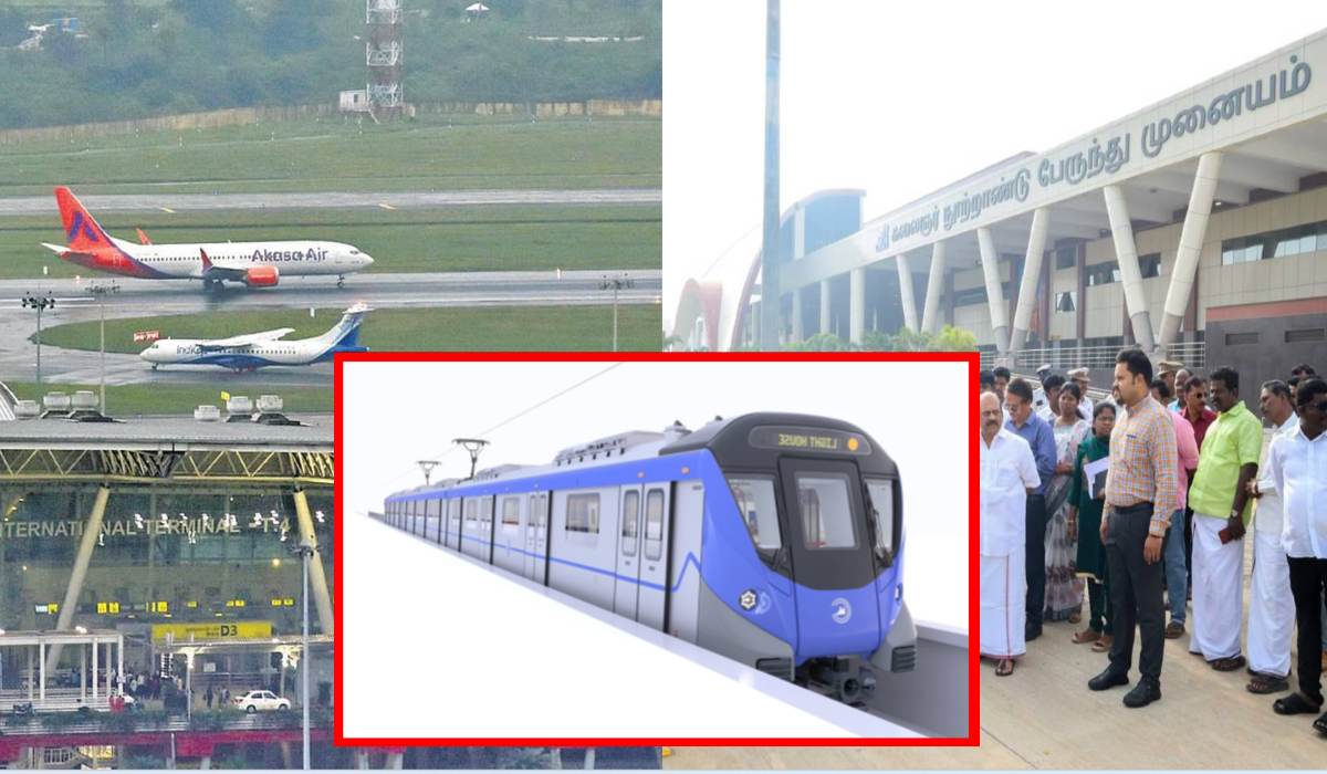 Fund allocated for airport to Kilampakkam Metro