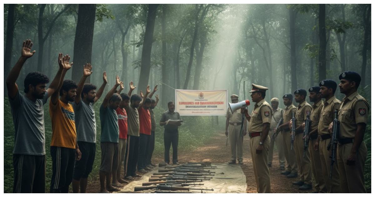 Maoists Surrende