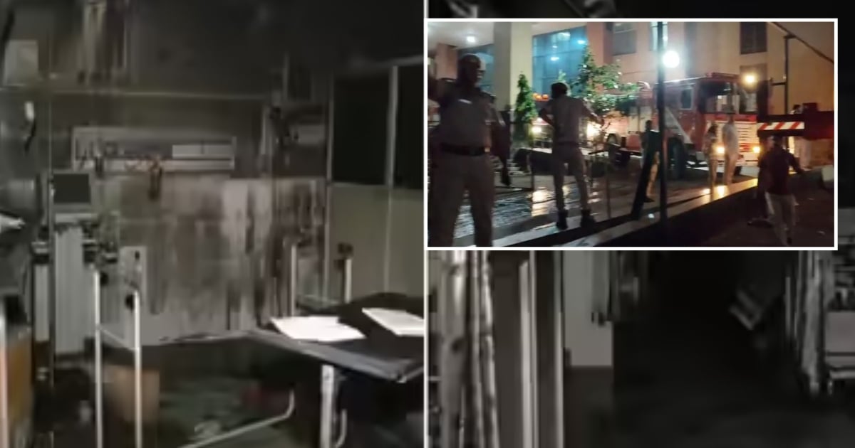 6 killed in fire at Jaipur government hospital